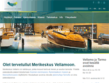 Tablet Screenshot of merikeskusvellamo.fi